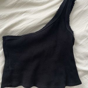 Urban Outfitters cropped black top
